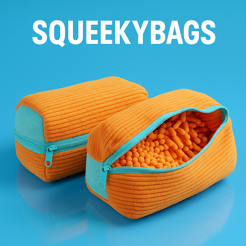 SqueekyBags – săculeții inteligenți care îți spală pantofii fără stres