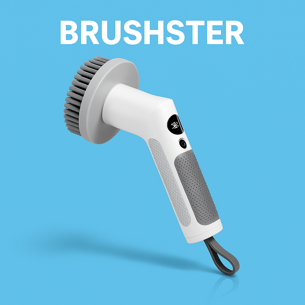 Brushster – peria rotativă care face curățenia pentru tine